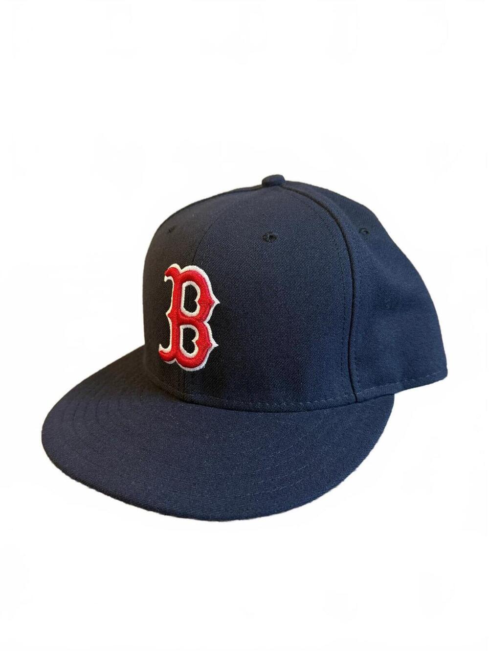 Boston Red Sox New Era Fitted Hat Size 7 3/8